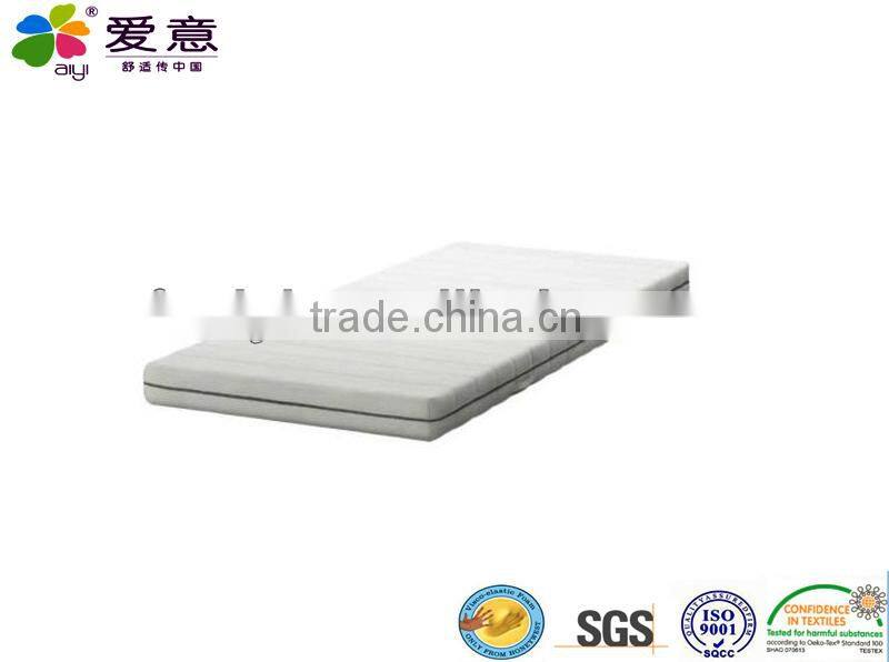 Prortable memory foam travel mattress topper AY-T06