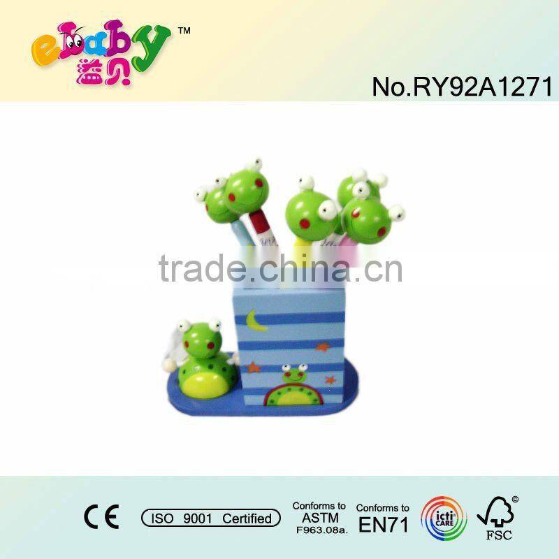 wooden stationery set