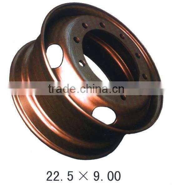 truck steel wheel rim 22.5*9.00