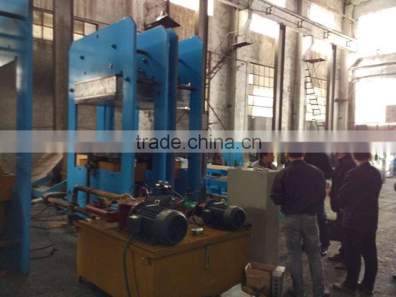 rubber wheel/solid tyre plate rubber vulcanizer