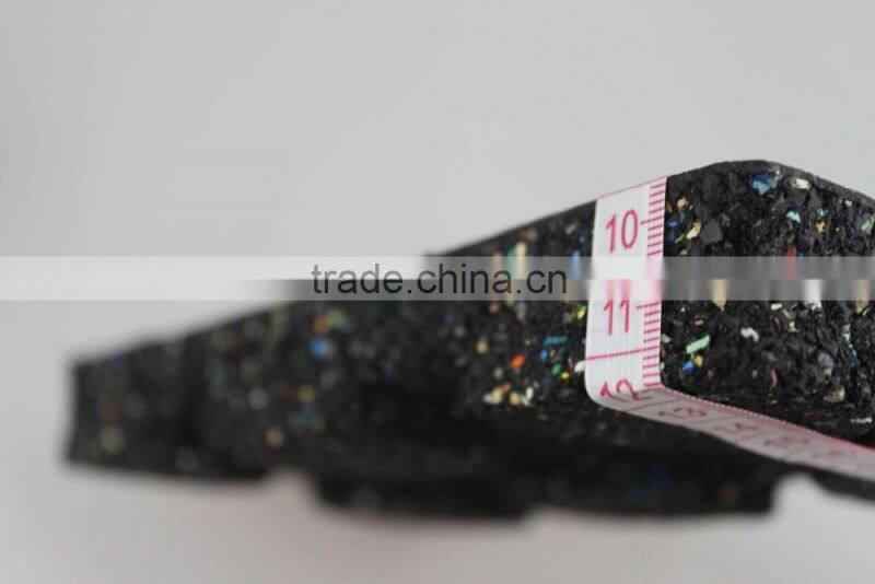 Qingdao 7king good quality anti slip and anti fatigue interlock treadmill usage rubber tile