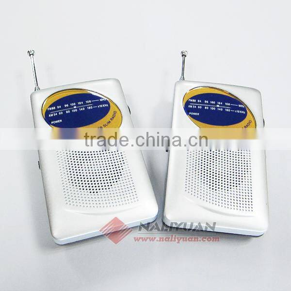High quality AM FM super slim radio