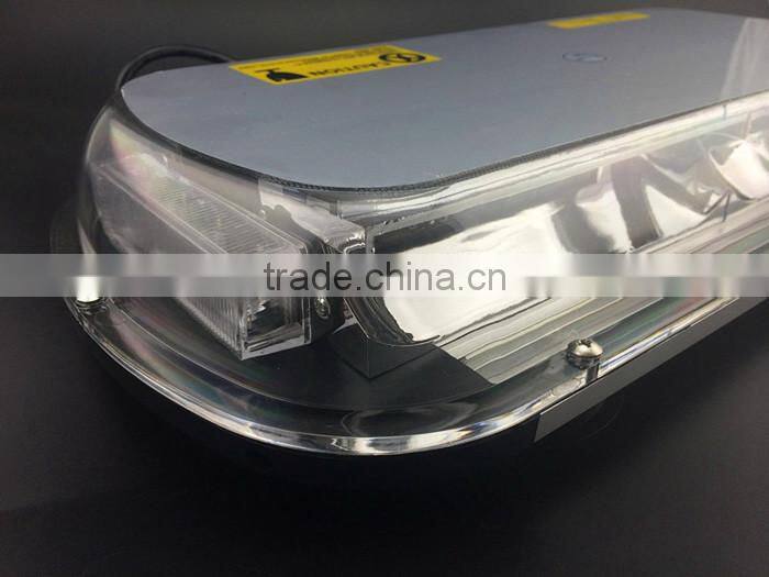 DC12V-24V 44 LED 44W Magnets Emergency Strobe Lightbar Amber/Blue ,8 Flash way LED warning Light