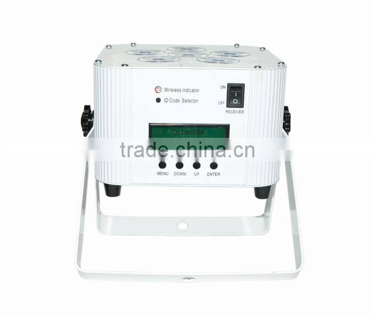 wireless battery powered dj led lights