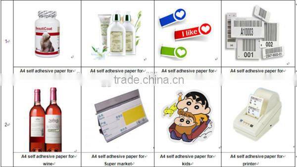 China supplier waterproof adhesive transparent sticker for glass