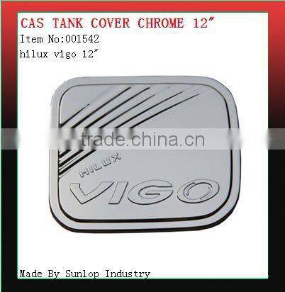 Toyota Hilux Vigo body kits #001542 GAS TANK COVER CHROME for Hilux Vigo 2012