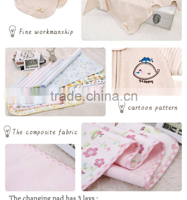 100% cotton nine pieces sets of baby Clothing Sets gift box for newborn