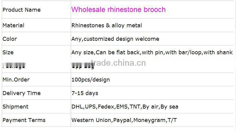 2014 China whosale fashion butterfly brooch with chain for dress decoration
