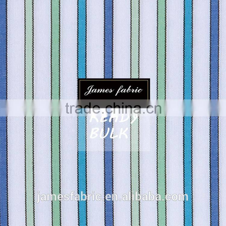 50s Yarn Dyed Cotton Shirting Fabric, Colorful Stripe/Check/Plaid Fabric, Plain Weaving Fabric