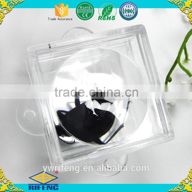 Magnifier toy;transparent square box design ;small portable insect magnifier