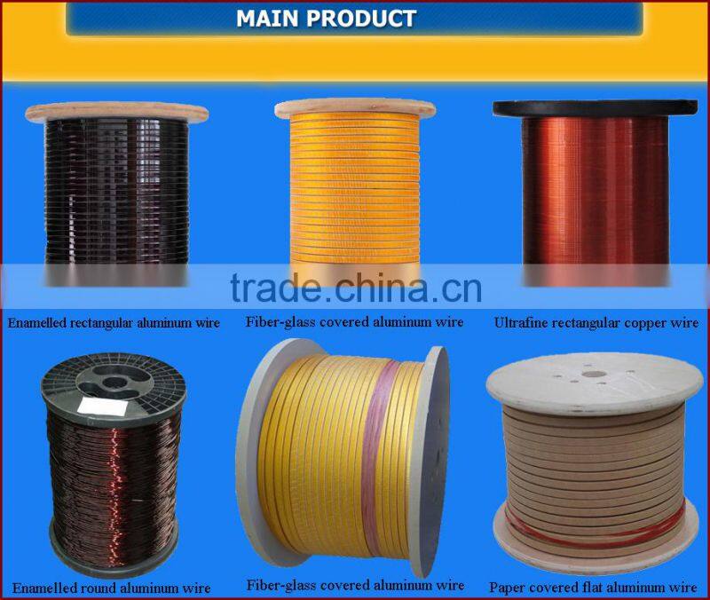 China manufacturer for paper covered electrical wire with factory price