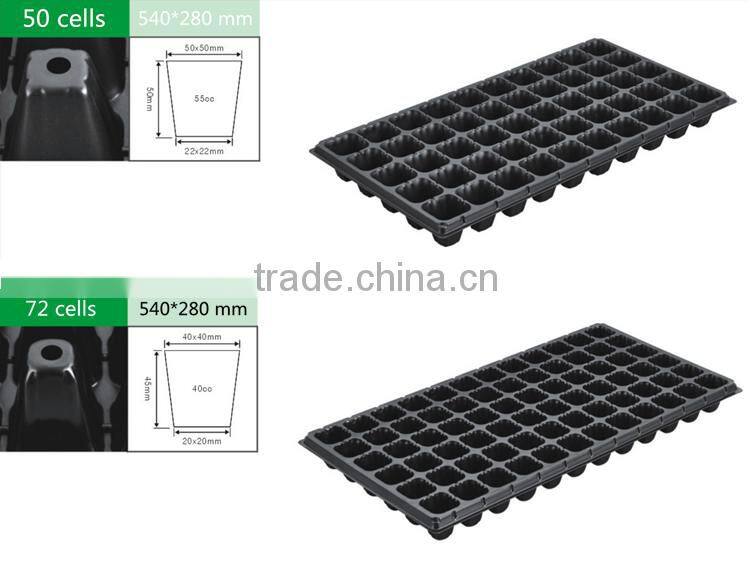 6 15 18 32 50 72 98 105 128 200 holes plastic seed starter tray