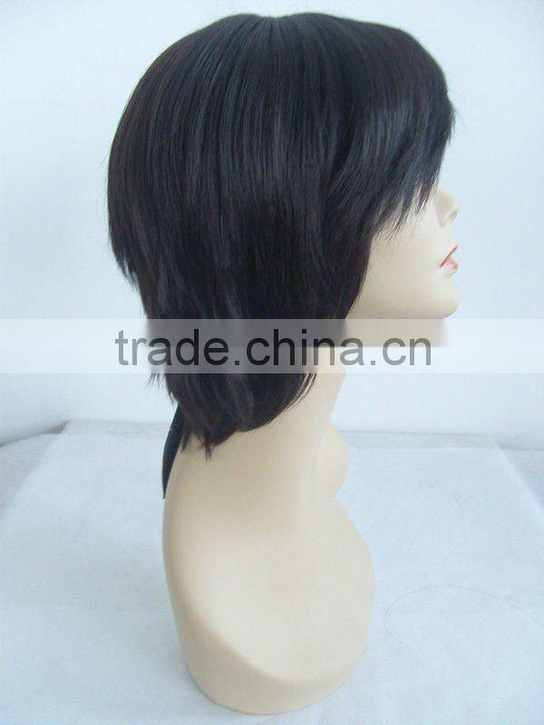 synthetic hair short lace wigs
