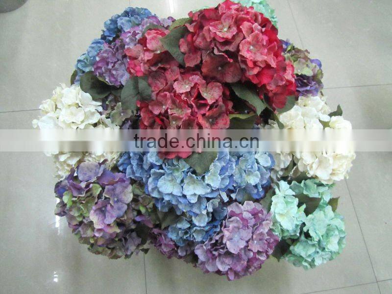 artificial hydrangea bunch fall season YL481
