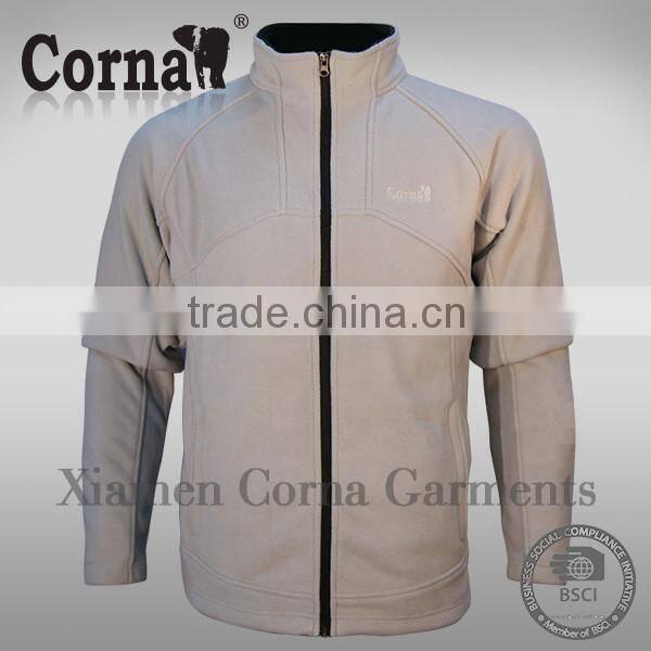 Hot selling fleece jacket 100% polyester russian winter coat