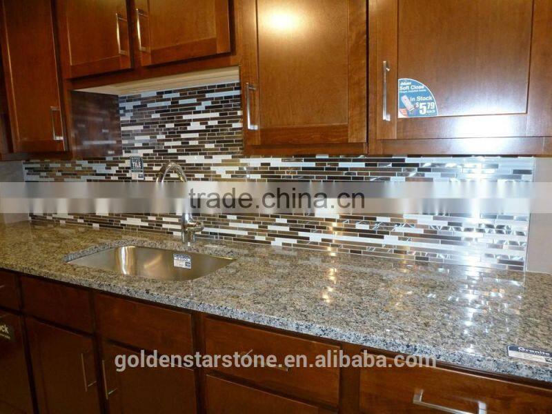 Classic Slate mix crystal glass mosaic tile