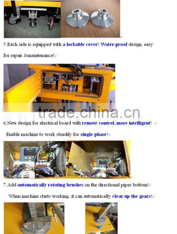 gypsum/cement Plastering machine/Plaster machine/Auto wall rendering machine