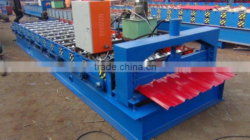 Roof Making Manufacturer Machine Aluminum galvanized zinc Tile Roll Forming Machine