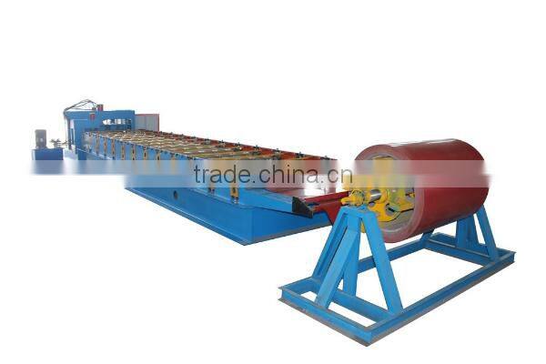 Dixin Full automatic steel cold 840 type sheet metal roof making machine for wall tile/roof panel/ construction sale