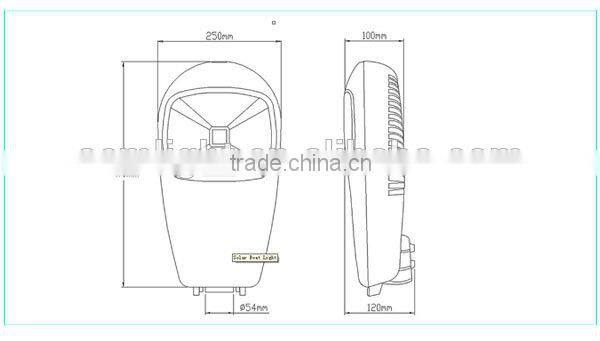 High Brightness Smart All In One Solar Street Lighting LED