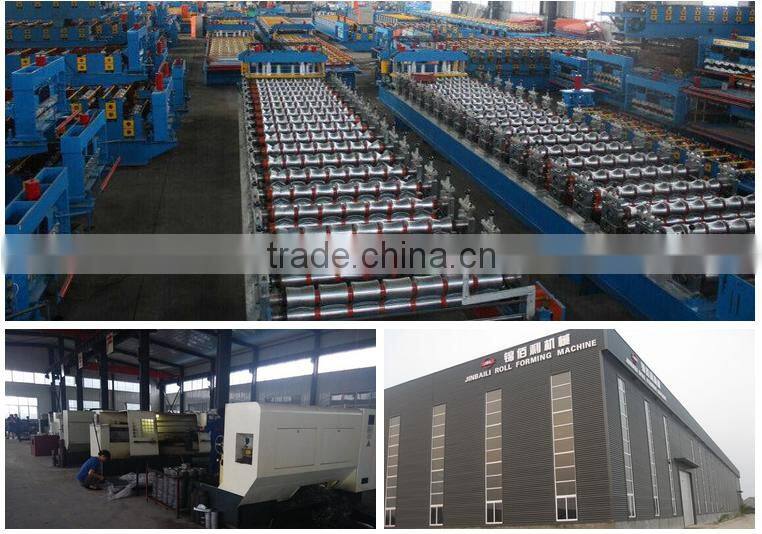 Easy-operated metal Wave Highway Guardrail Cold roll forming machine