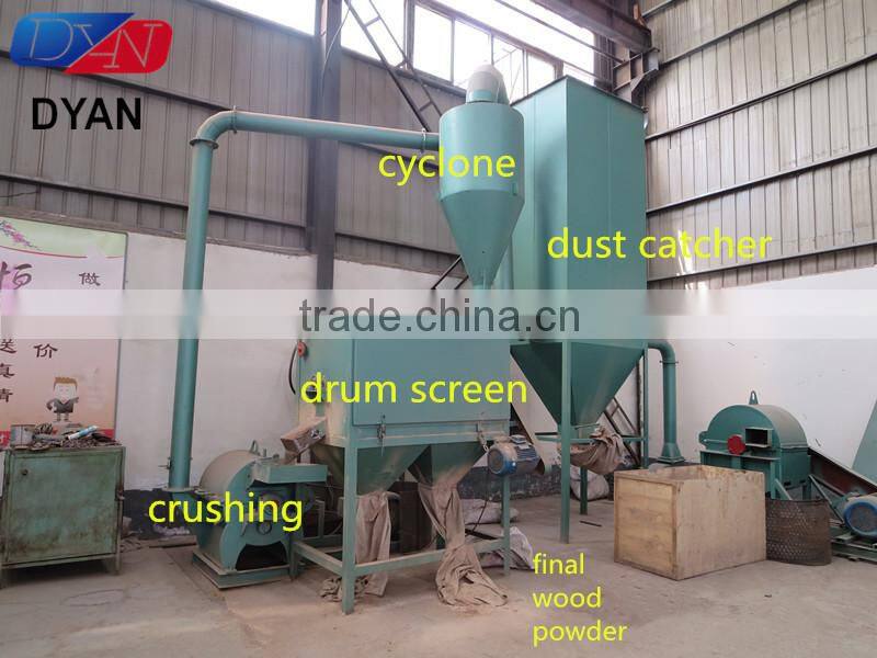 Nutshell Wood Powder Machine