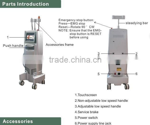 skin treatment 5mhz radio frequenc micro cell fraction rf skin lifting machine