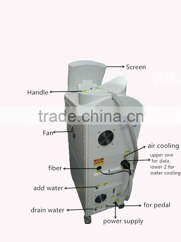 Beijing Quartuslaser new design alexandrite laser 755nm hair removal device