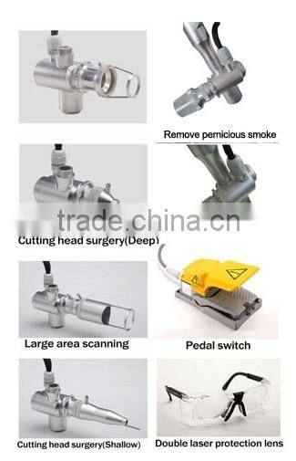 2015 new!!! professional Rhytidectomy Fraction vaginal acne removal machine co2 laser articulated arm