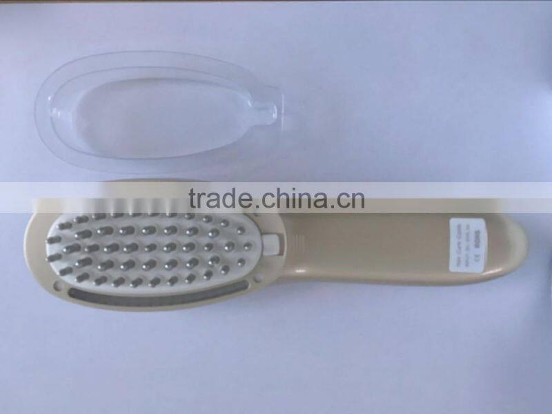 China Manufacturer Electric Hair Growth Laser Comb with LED Red & Blue Light Therapy
