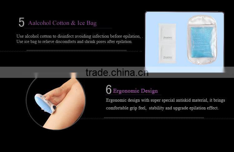 3 Heads Electric Lady Epilator Shaver