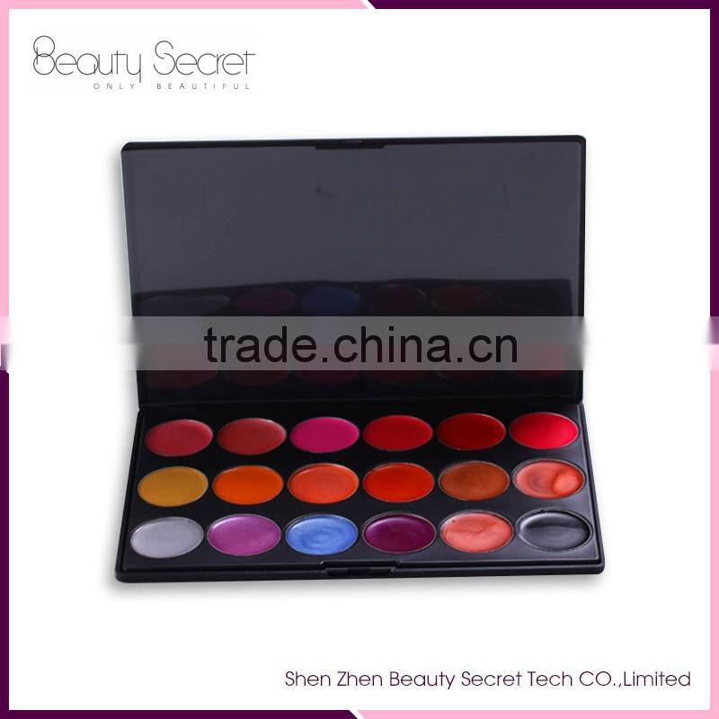 18 color lipsticks purple/pink/blue/red/yellow multi colors lipgloss