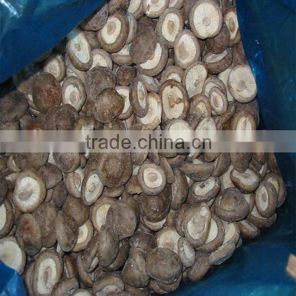 Frozen cultivated sliced shiitake mushroom