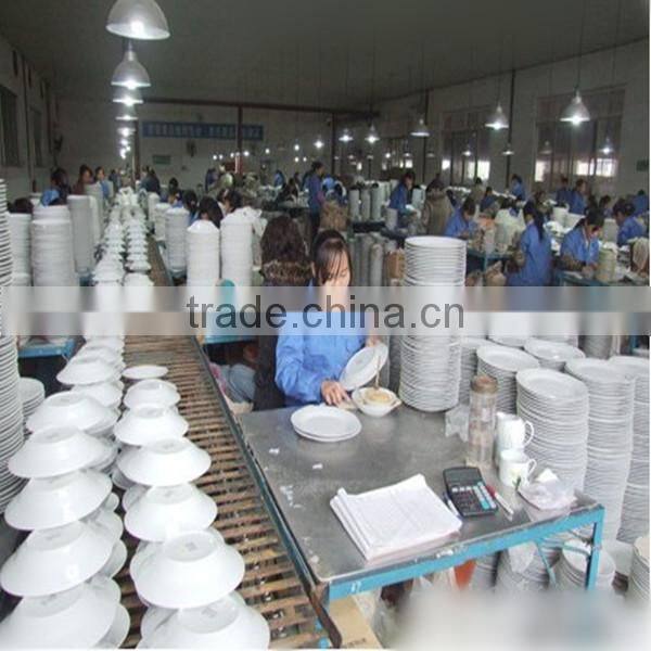 hot sale ceramic dinner plate with flower, popular designs ceramics plate , soup plate