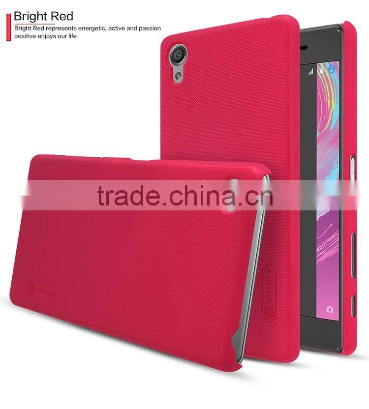 2016 ORIGINAL Nillkin Super Frosted Shield Case Back Cover For Sony Xperia X High Quality BACK COVER FREE LCD PROTECTOR INSIDE