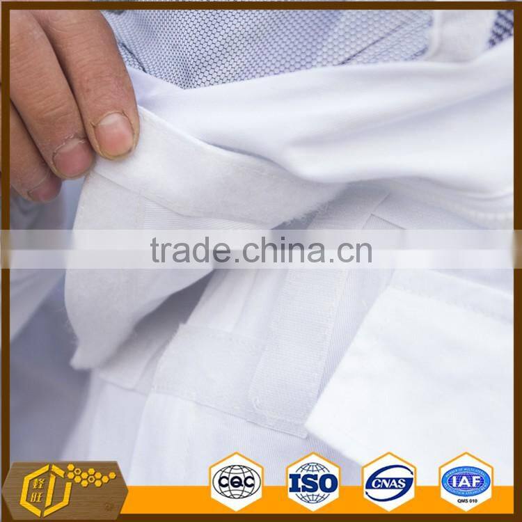 Beekeeping equipment bee protection coverall suit/jacket made of 100% cotton or dacron