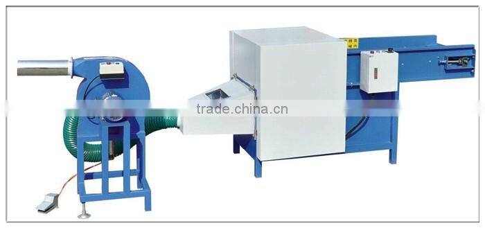Automatic polyester fiber tearing opening machine for pillow fiber filling machine