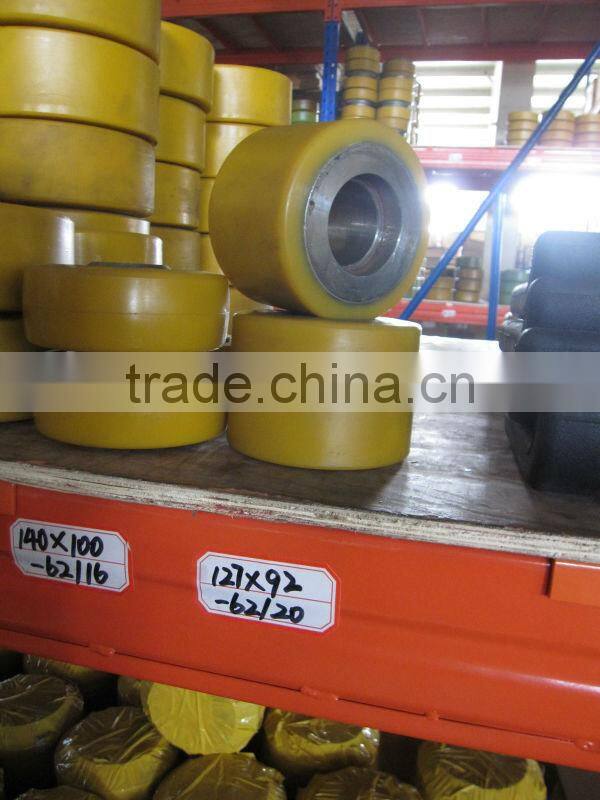 Chinese top quality solid polyurethane tire