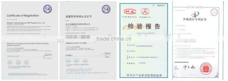 Fiberglass pultrusion profiles/GRP material