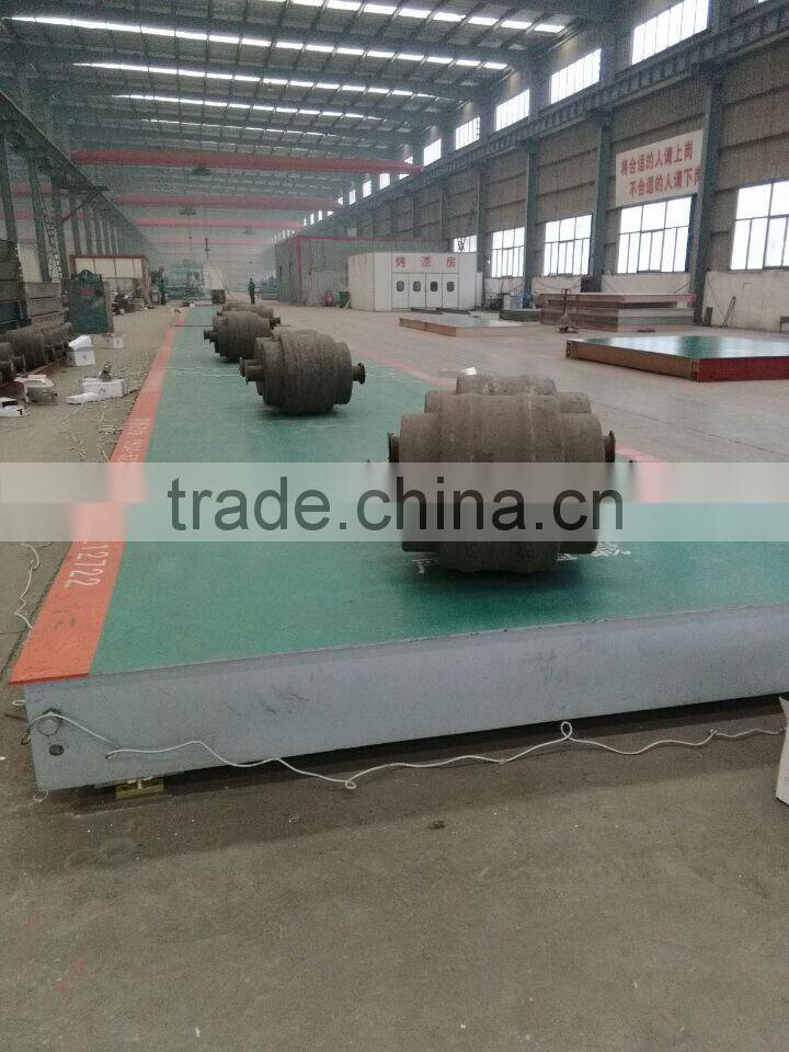 120 ton 150 ton heavy duty truck weighing scale with printer 3*18m truck scale