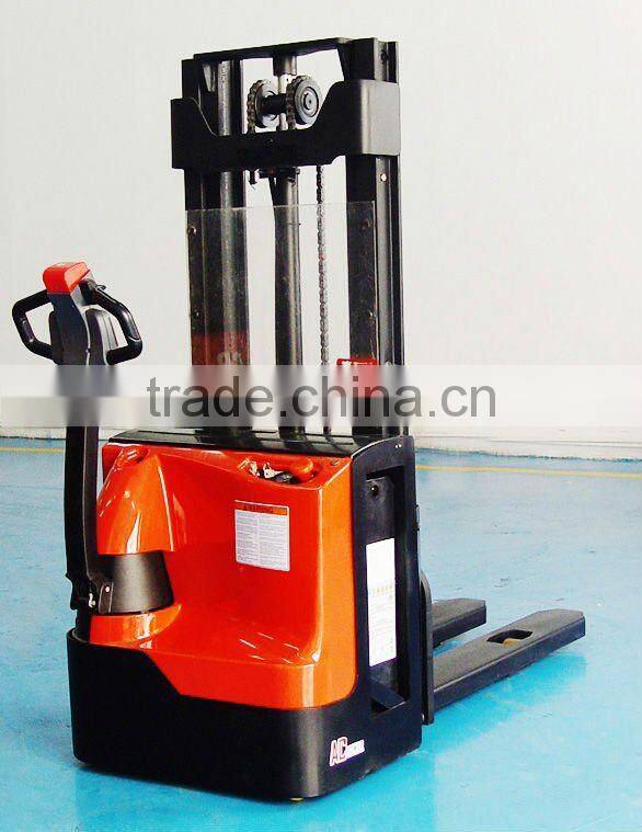 1.5ton ride-on electric stacker