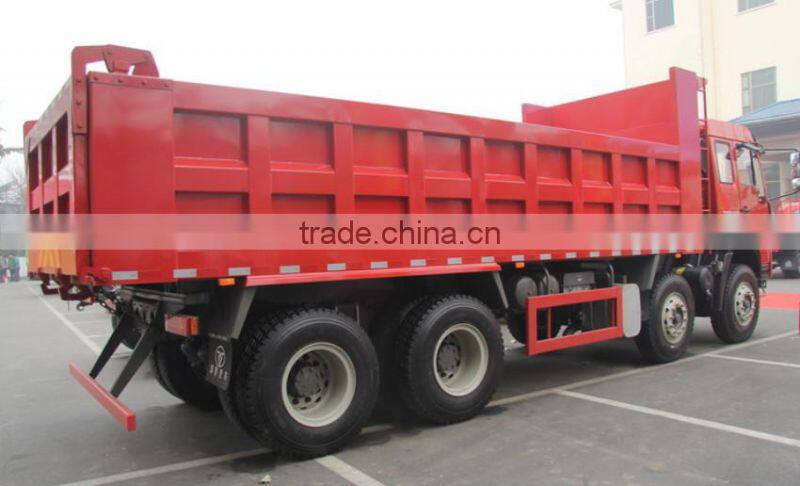 Quick delivery Sinotruk Howo 300hp 8*4 tipper trucks for sale