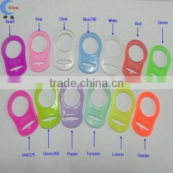 Silicone Pacifiers Baby Ring Holder