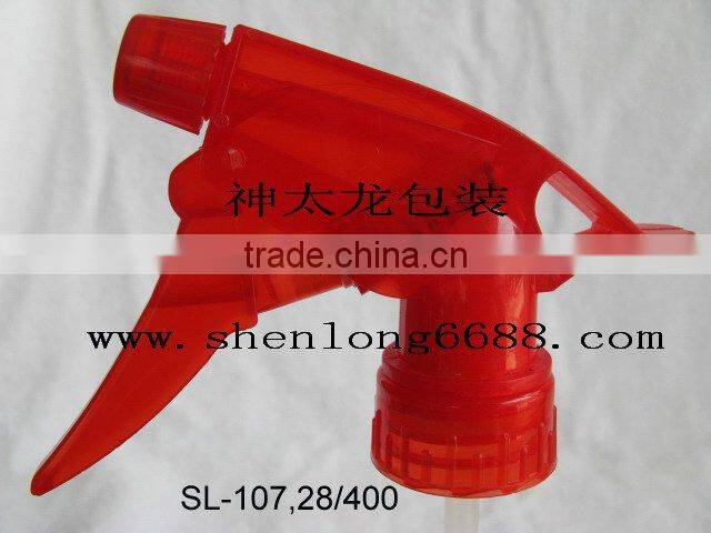Plastic lotion pump trigger sprayer
