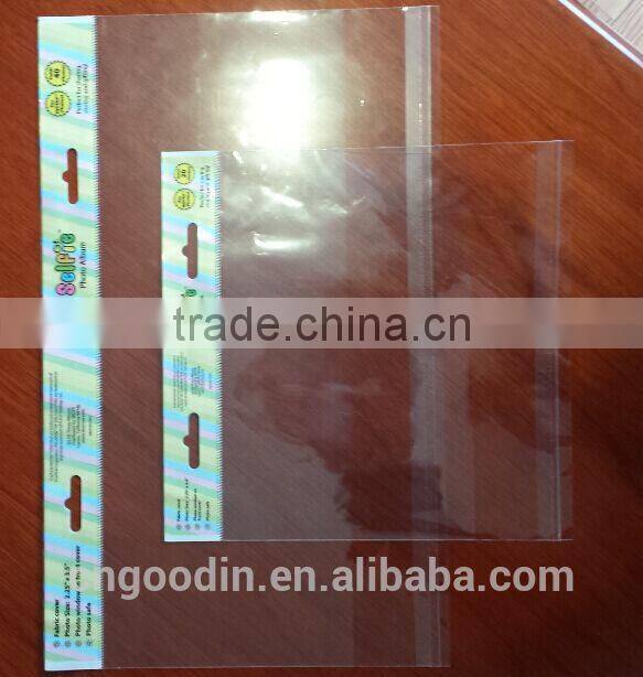 BOPP White pearl film bag with 6 colors printing and plane hole