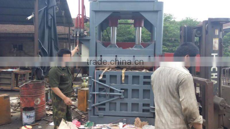 DA-100T Vertical hydraulic semi-automatic waste paper baler