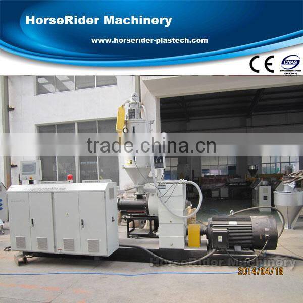 PE ABS pipe gas water pipe extruding making machine