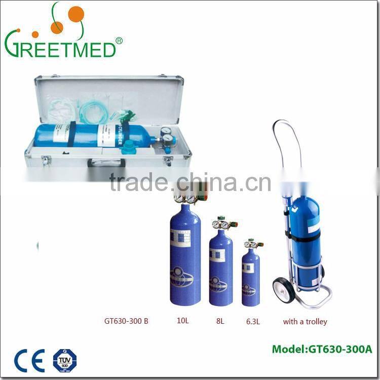 Good Price Medical Personal Portable Oxygen Bottle for Sale Steel CE,ISO13485 OEM Service Greetmed OEM CN;ZHE 50pcs Low