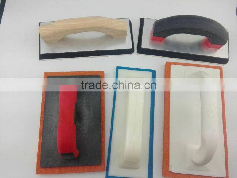 High density orange masonry float with plastic handle sponge plastering trowel plastic pontoon floats