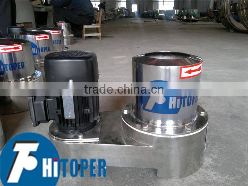 Three-foot intermittent operation manual bottom discharge centrifuge for sale